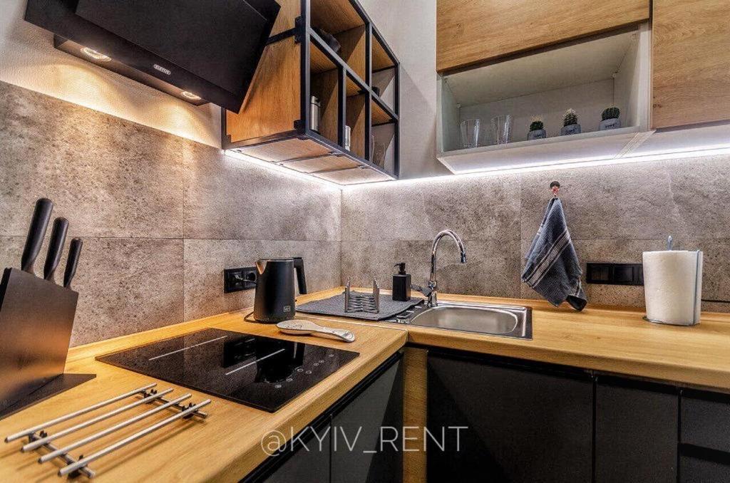 شقة Modern Vip Smart. كييف المظهر الخارجي الصورة